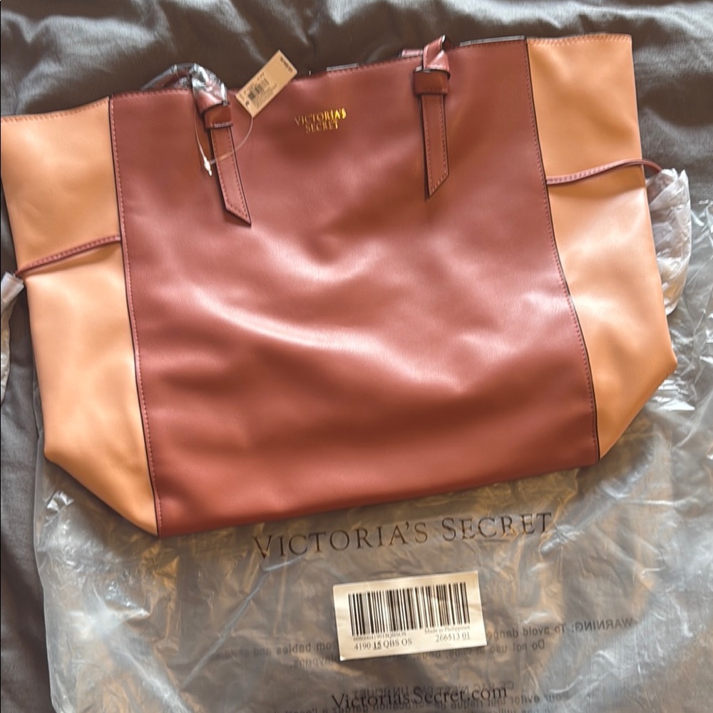 NWT Victoria's Secret Pink and Mauve Women's Bag